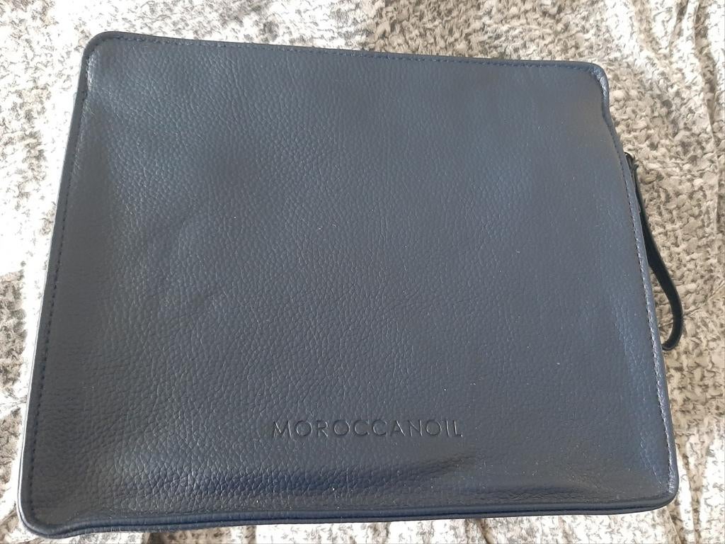 Blauw Moroccanoil toilettas, Ophalen of Verzenden, Nieuw, Blauw, Heer of Dame