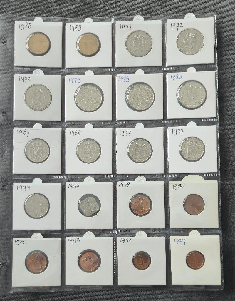 diversen Nederlandse munten, Verzenden, Koningin Beatrix, 5 gulden, Setje