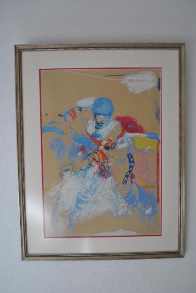 Oliepastel van Jan van Diemen., Ophalen