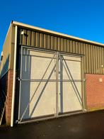 Gegalvaniseerde stalen dubbele poort / deur, Ophalen, Gebruikt, Buitendeur, Metaal