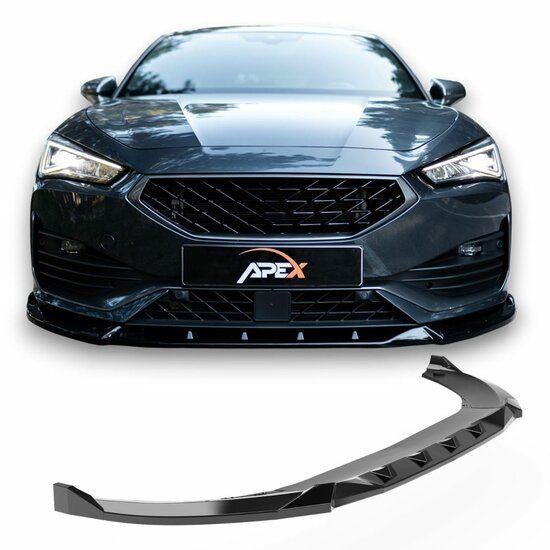 APEX Spoiler Splitter voor Seat Leon Mk1 [2020-2024] glans Z, Verzenden, Automotive Parts, A.parts@hotmail.nl, Trasmolenlaan 12 3447 GZ Woerden