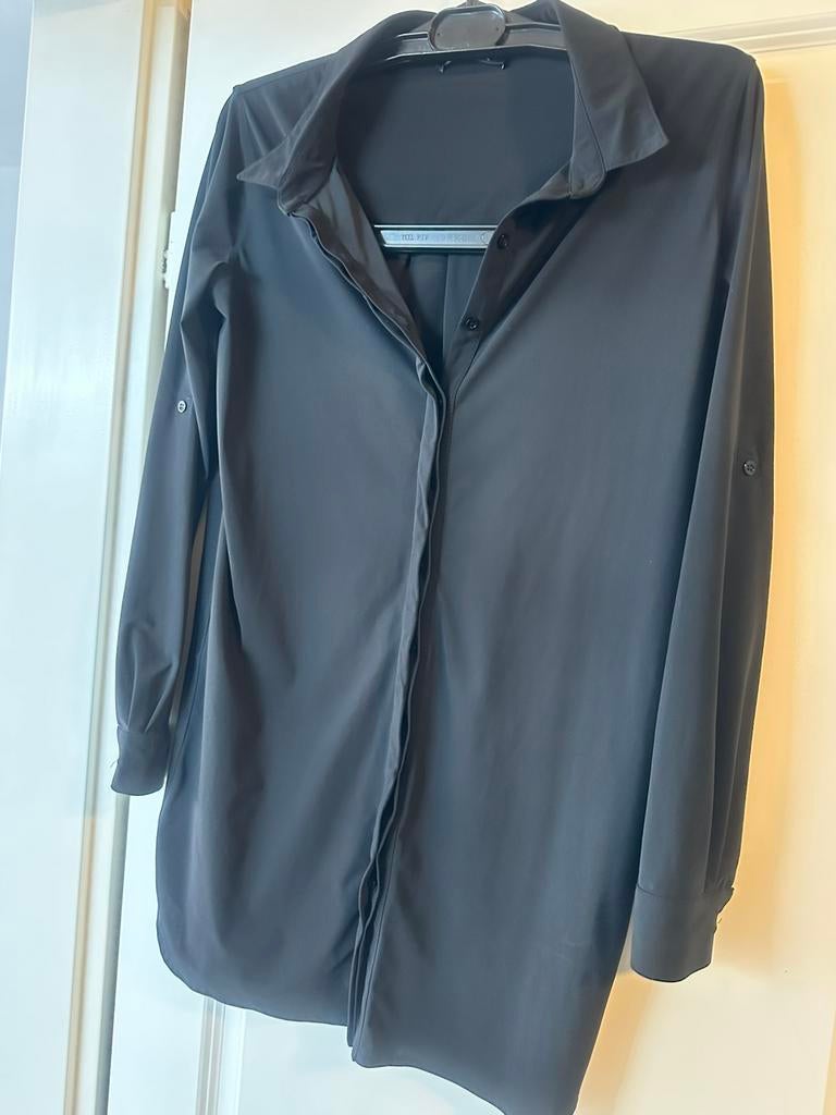 D,etoiles casiope tuniek blouse travelstof zwart maat  S, Ophalen of Verzenden, Zo goed als nieuw, Zwart