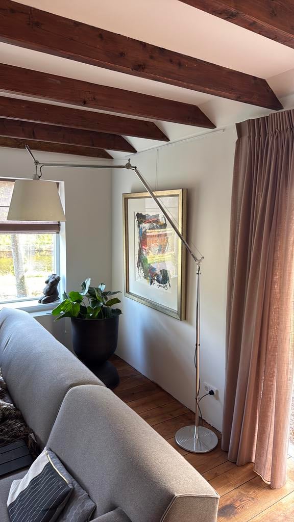 Artemide Tolomeo Mega Terra Vloerlamp - Design Klassieker, Ophalen, Gebruikt, Metaal, 200 cm of meer
