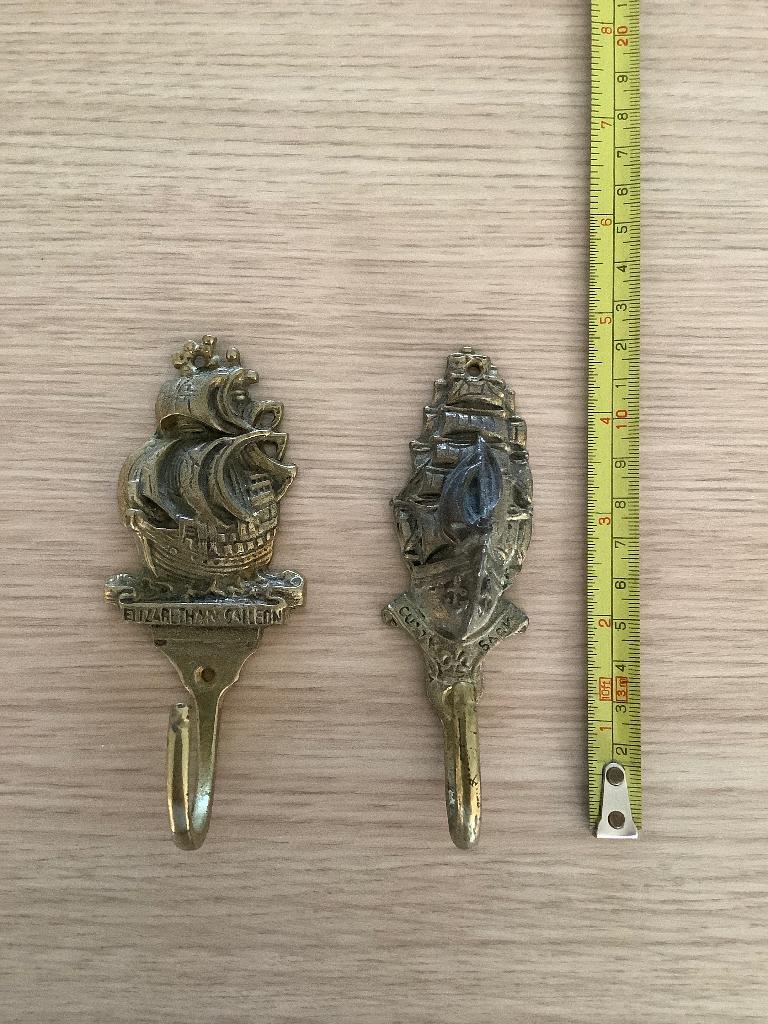 Kapstokhaken koper, Antiek en Kunst, Antiek | Koper en Brons, Ophalen, Koper