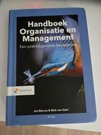 Handboek Organisatie en management - 10e, Boeken, Zo goed als nieuw, Nick van Dam; Jos Marcus, Alpha, HBO