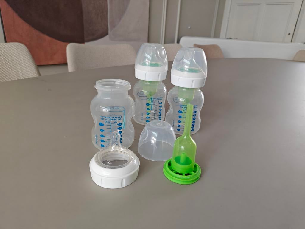 Dr. Brown's Brede Hals Fles 150 ml - 3 stuks, Ophalen of Verzenden, Overige typen