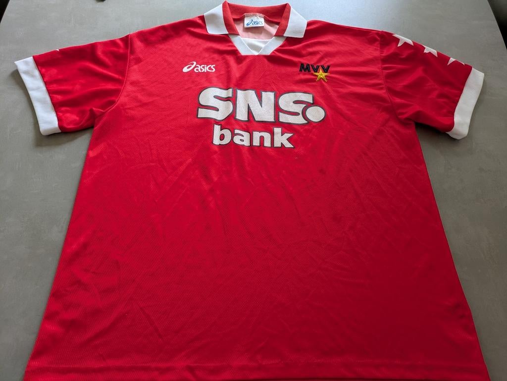 Voetbalshirt MVV Maastricht vintage shirt 1997 Zeer Mooi, Sport en Fitness, Maat XL, Ophalen of Verzenden, Zo goed als nieuw, Shirt