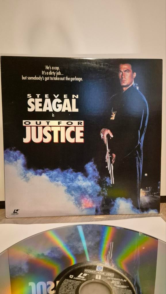 Out for Justice Laserdisc, Vanaf 16 jaar, Ophalen of Verzenden, Zo goed als nieuw, Actiethriller