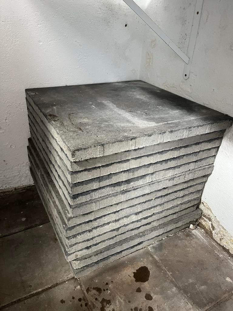 60x60 tegels nieuw, Tuin en Terras, Ophalen, Nieuw, Beton, Terrastegels