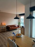 Comfortabele tweezitsbank in roestoranje/terracotta, 150 tot 200 cm, Tweepersoons, 75 tot 100 cm, Ophalen of Verzenden