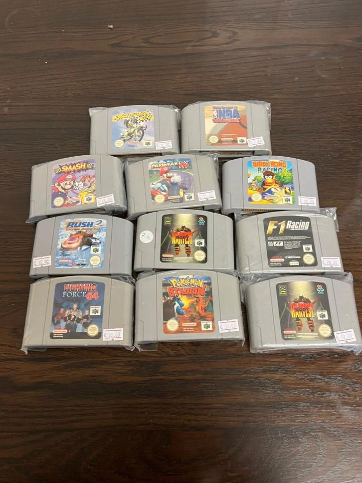 nintendo 64 spellen, Spelcomputers en Games, Games | Nintendo 64, Refurbished, Avontuur en Actie, 1 speler, Vanaf 3 jaar, Ophalen of Verzenden