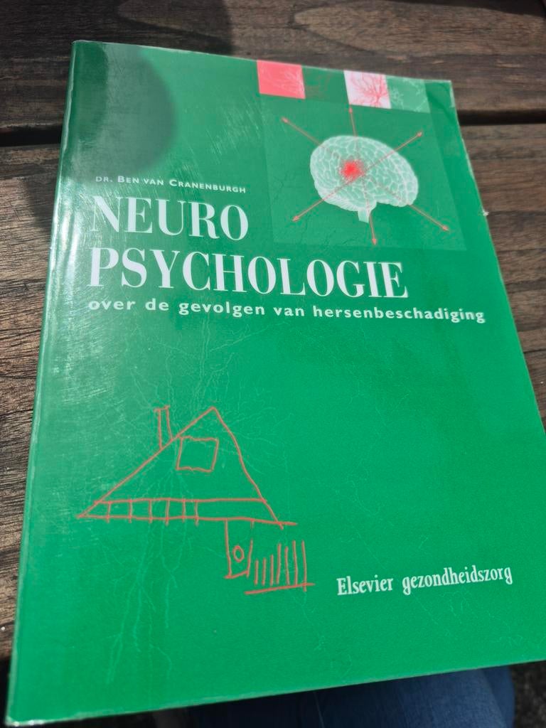 Neuropsychologie: Gevolgen van hersenbeschadiging, Boeken, Psychologie, Ophalen of Verzenden, Gelezen, Functieleer of Neuropsychologie