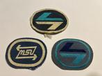 Vintage NSU motor badge / patch, Verzenden, Zo goed als nieuw, Motoren