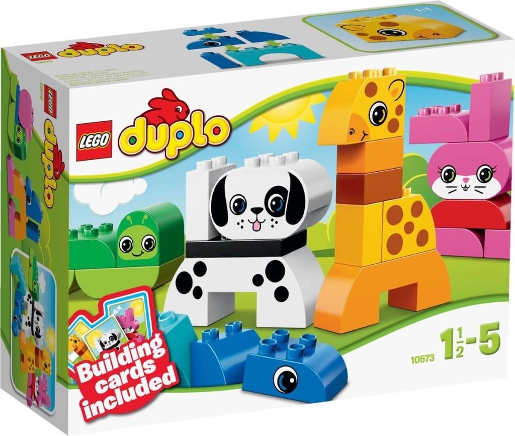 Lego Duplo creatieve dierenset (10573), Kinderen en Baby's, Speelgoed | Duplo en Lego, Overige thema's, Ophalen of Verzenden, Zo goed als nieuw