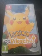Pokémon: Let's Go, Pikachu! - Nintendo Switch, Avontuur en Actie, Verzenden, 2 spelers, Zo goed als nieuw