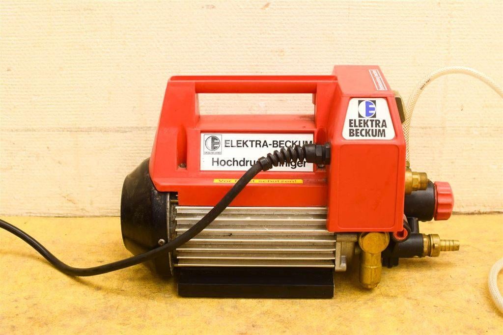 Elektra Beckum hogedrukreiniger 50488, Tuin en Terras, Ophalen of Verzenden, Gebruikt, Benzine