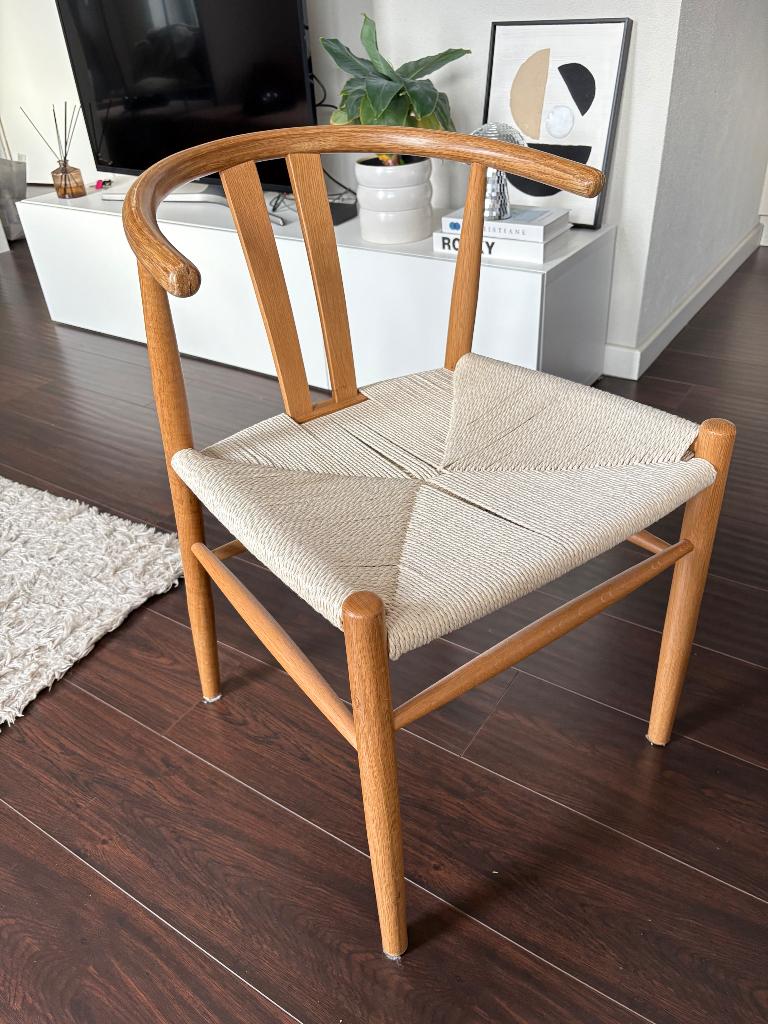 JYSK Eetkamerstoelen (4 stuks) – GUDERUP, Ophalen, Japandi, Overige kleuren, Zo goed als nieuw