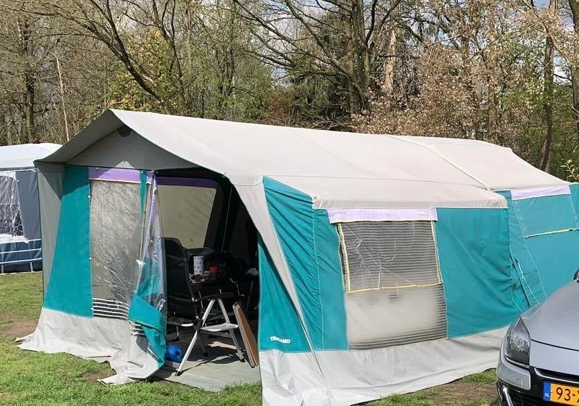 Trigano vouwwagen, Caravans en Kamperen, Ophalen, Trigano, Aanwezig, Tot en met 6
