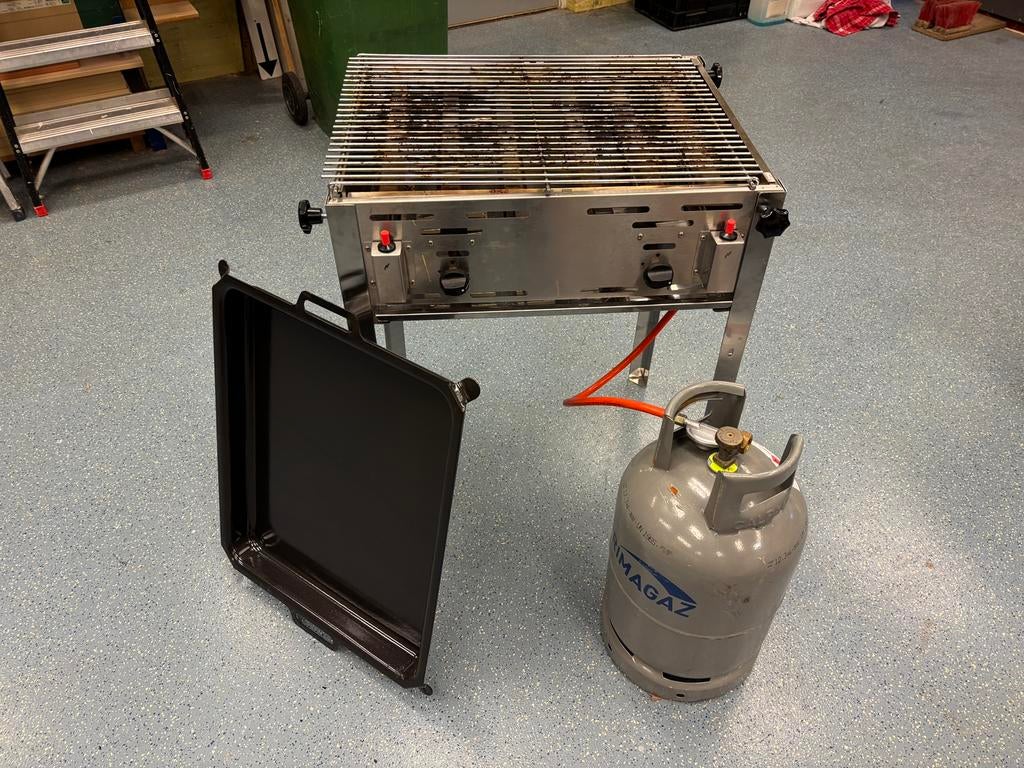 Gas barbecue Hendi, Tuin en Terras, Gasbarbecues, Ophalen of Verzenden, Zo goed als nieuw