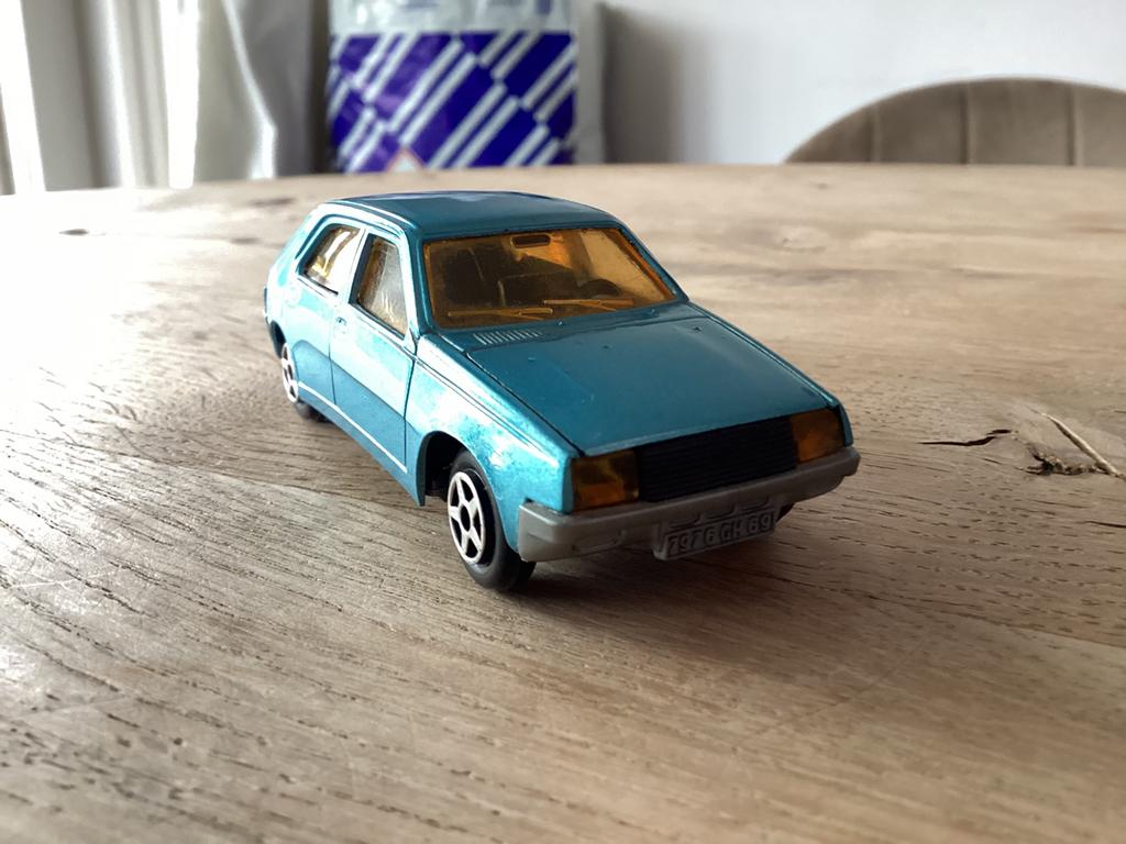 Renault 14 TL Norev Jet-Car 1:43 nr 861, Ophalen of Verzenden, Zo goed als nieuw, Auto, Norev