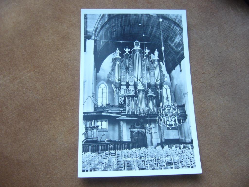 MAASSLUIS  =  INTERIEUR GROTE KERK, Ophalen of Verzenden, 1940 tot 1960, Ongelopen, Zuid-Holland