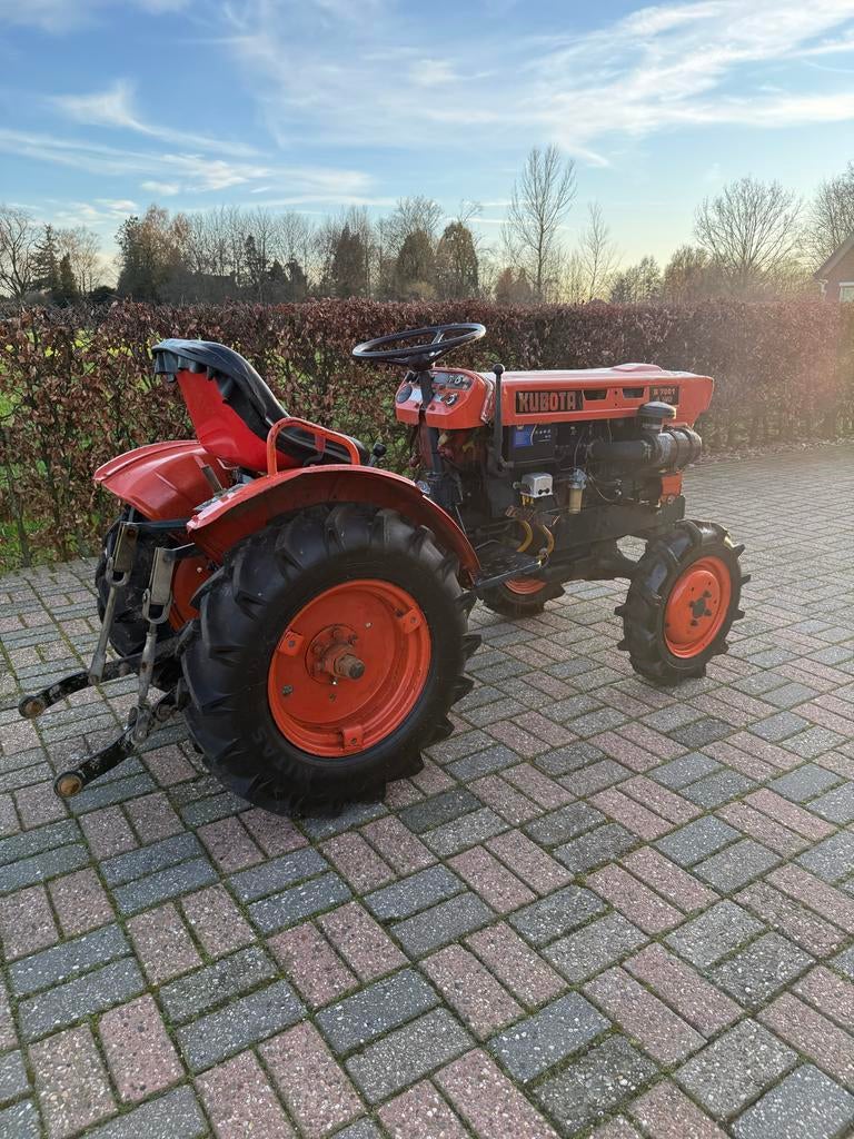 Kubota B7001 met gereviseerde motor, Ophalen, Gebruikt