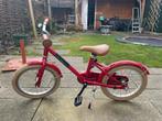 Veloretti kinderfiets rood - 16 inch, Ophalen, Gebruikt, 16 tot 20 inch, Zijwieltjes