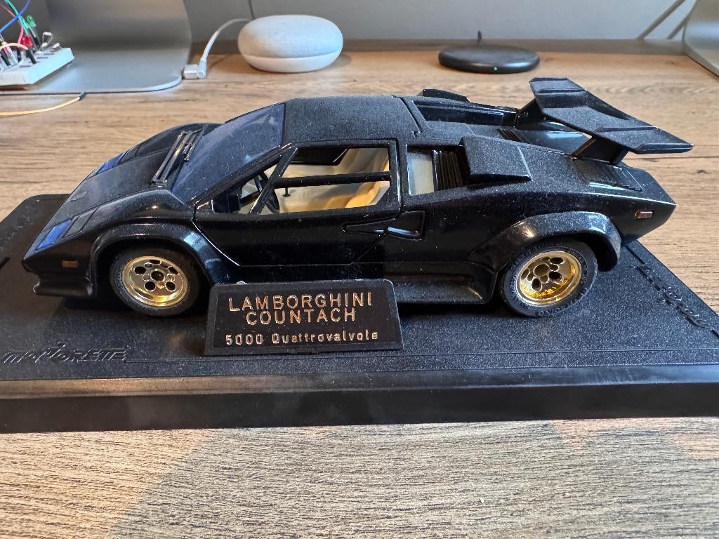 Lamborghini Countach 5000 Quattrovalvole 1:24, Ophalen of Verzenden, Nieuw, Auto, Bburago