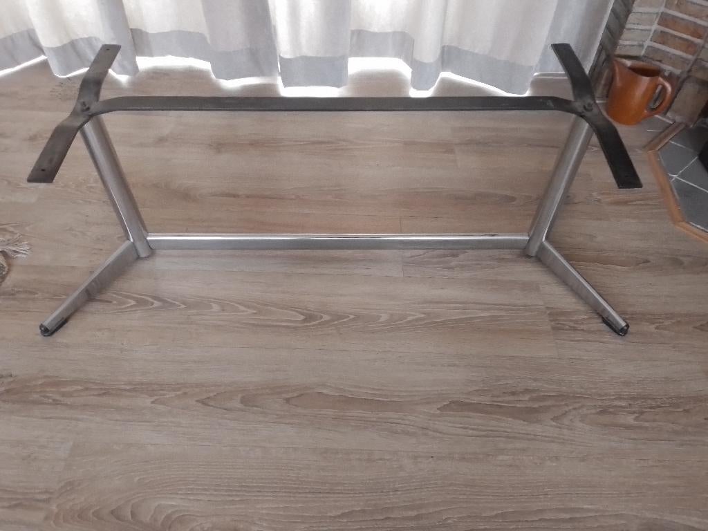 Vintage Seventies Salontafel-Onderstel/Vintage/Tafel, Ophalen, Gebruikt, Vintage, Minder dan 50 cm