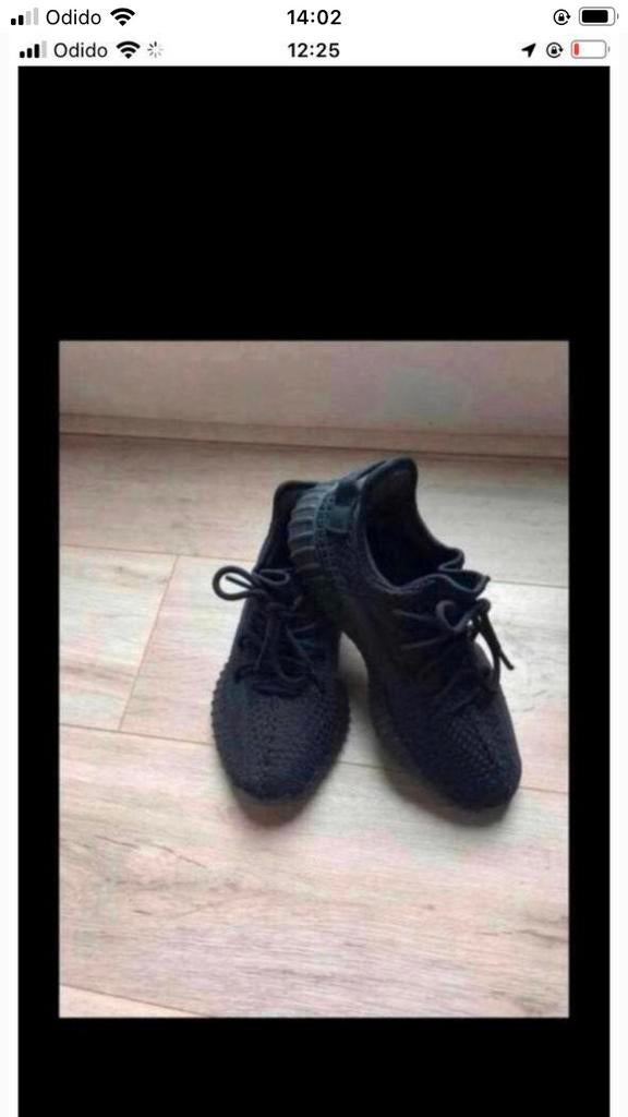 Yeezys schoen, Ophalen, Zo goed als nieuw, Zwart
