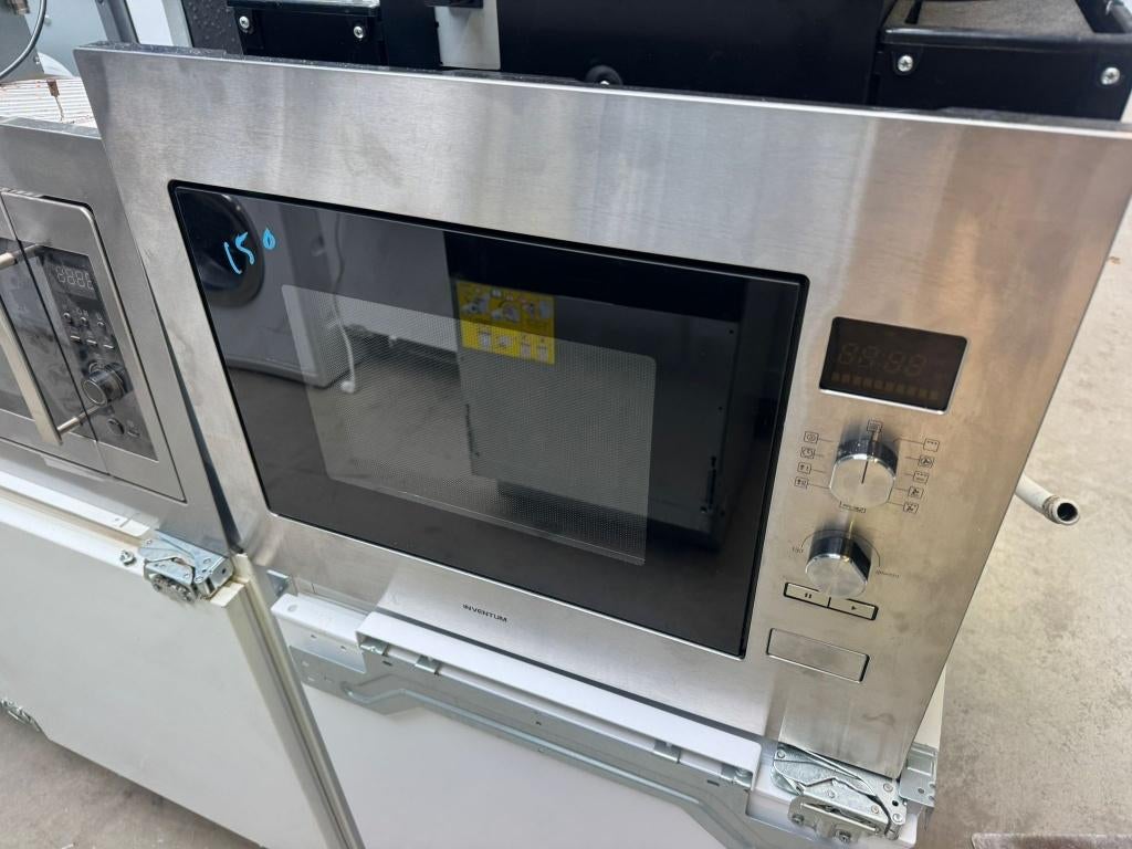 Inventum combi magnetron - schoon - garantie, Ophalen of Verzenden, Gebruikt, Inbouw, Combimagnetron
