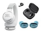 JBL Live koptelefoons & earbuds 20% kortingsvoucher, Eén persoon, Kortingsbon
