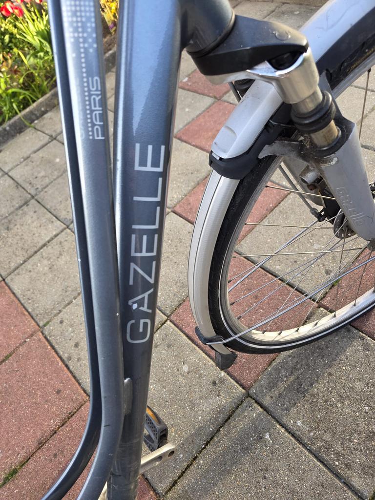 Gazelle damesfiets, Fietsen en Brommers, Fietsen | Dames | Damesfietsen, Ophalen, Gebruikt, Versnellingen, 56 cm of meer