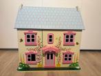 Mooi houten poppenhuis incl. Interieur, Ophalen, Gebruikt, Poppenhuis