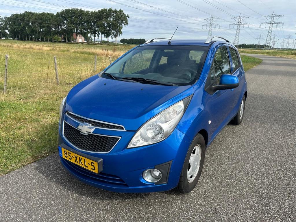 Chevrolet Spark 1.0 16V LT+ Bi-Fuel AIRCO ! (bj 2012), Auto's, Parkeersensor, Euro 5, 37 €/maand, 4 cilinders