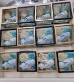 luxe geboorte bedankjes, 24 glazen doosjes, Ophalen of Verzenden, Nieuw