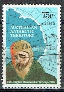 Australie 1954 Antarctica Expeditie Kaart, Verzenden, Gestempeld, Dier of Natuur