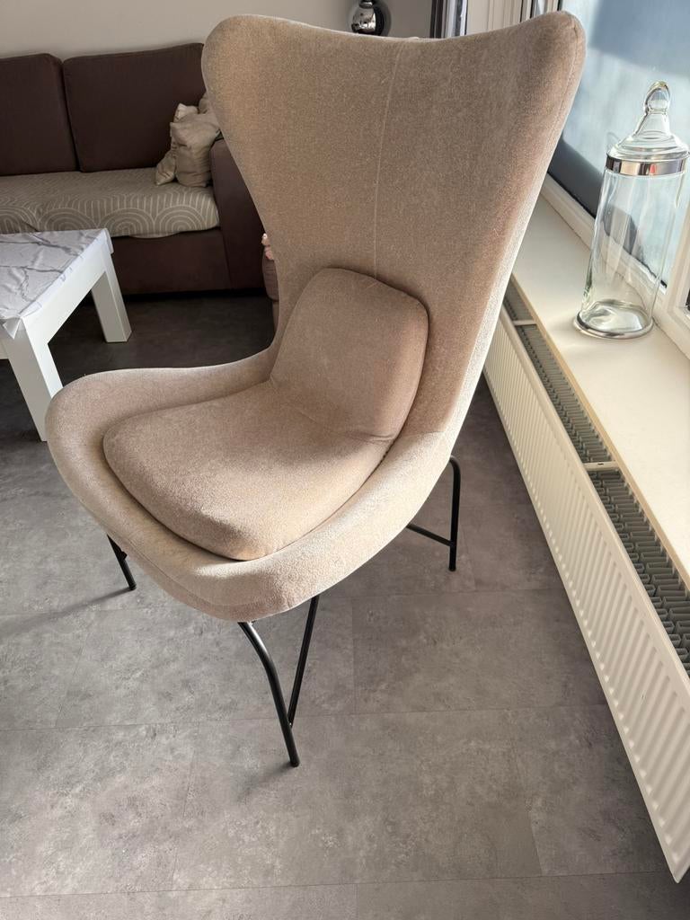 Loungestoel, Huis en Inrichting, Fauteuils, Ophalen, Zo goed als nieuw, 75 tot 100 cm