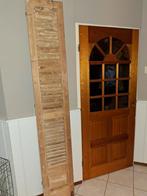 Houten luik, Ophalen, Gebruikt, Minder dan 80 cm, 215 cm of meer