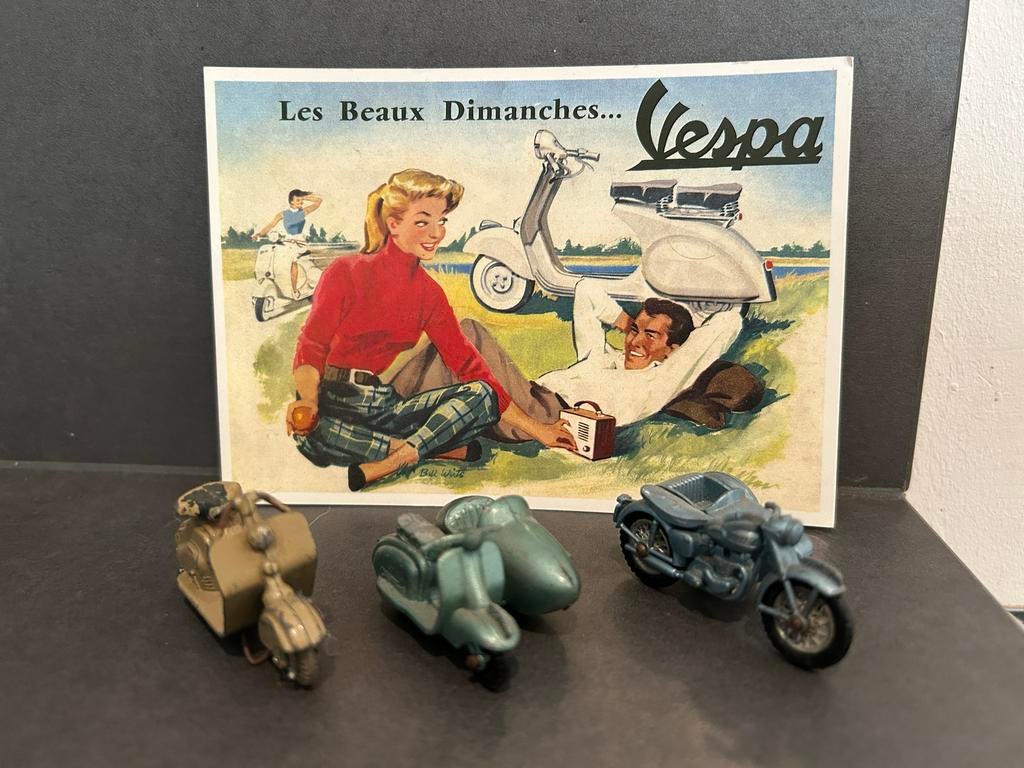 Drie kleine scooter modellen: Triumph en Lambretta, Ophalen of Verzenden, Gebruikt, Overige typen