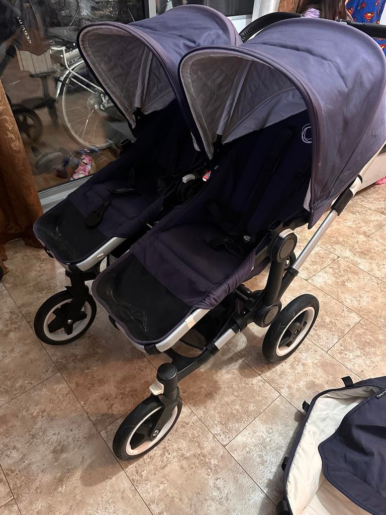 Bugaboo Donkey 3 Duo kinderwagen met accessoires, Kinderen en Baby's, Kinderwagens en Combinaties, Ophalen, Gebruikt, Combiwagen