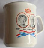 Bekers Juliana-Bernhard - zie foto's, Ophalen of Verzenden, Zo goed als nieuw, Nederland, Servies