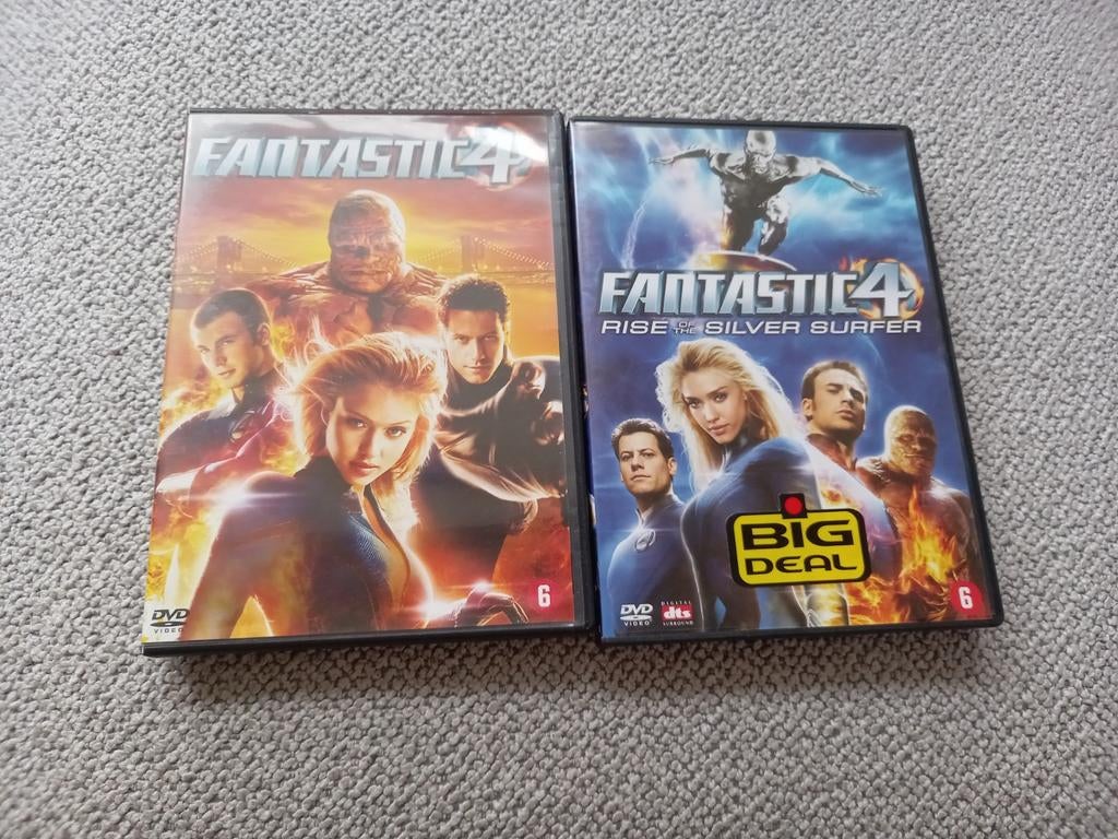 Fantastic 4, set, Vanaf 6 jaar, Ophalen of Verzenden, Zo goed als nieuw, Actie