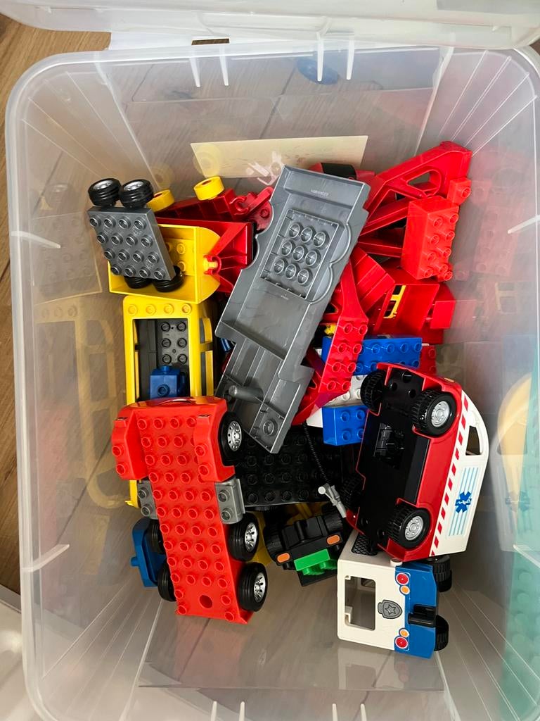 Lego duplo voeruigen Thomas de trein Cars, Ophalen, Zo goed als nieuw