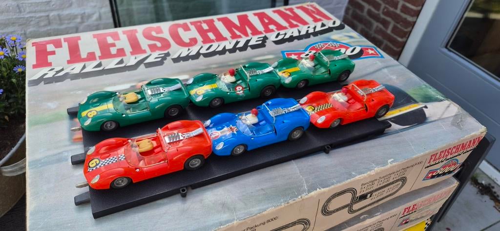 Fleischmann auto rallye racebaan, Ophalen, Fleischmann, Elektrisch, Racebaan