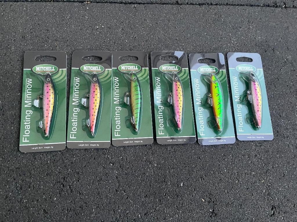 adv 350 / NIEUW mixset 6 pluggen MITCHELL, Ophalen of Verzenden, Nieuw, Overige typen