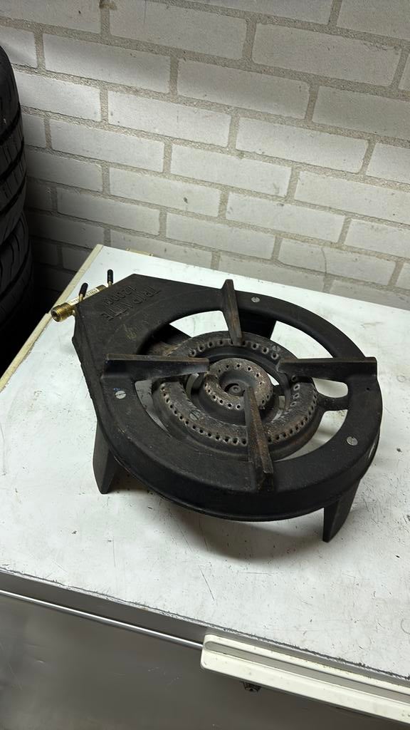 Wok brander, Ophalen, Zo goed als nieuw, Vrijstaande haard, Houthaard