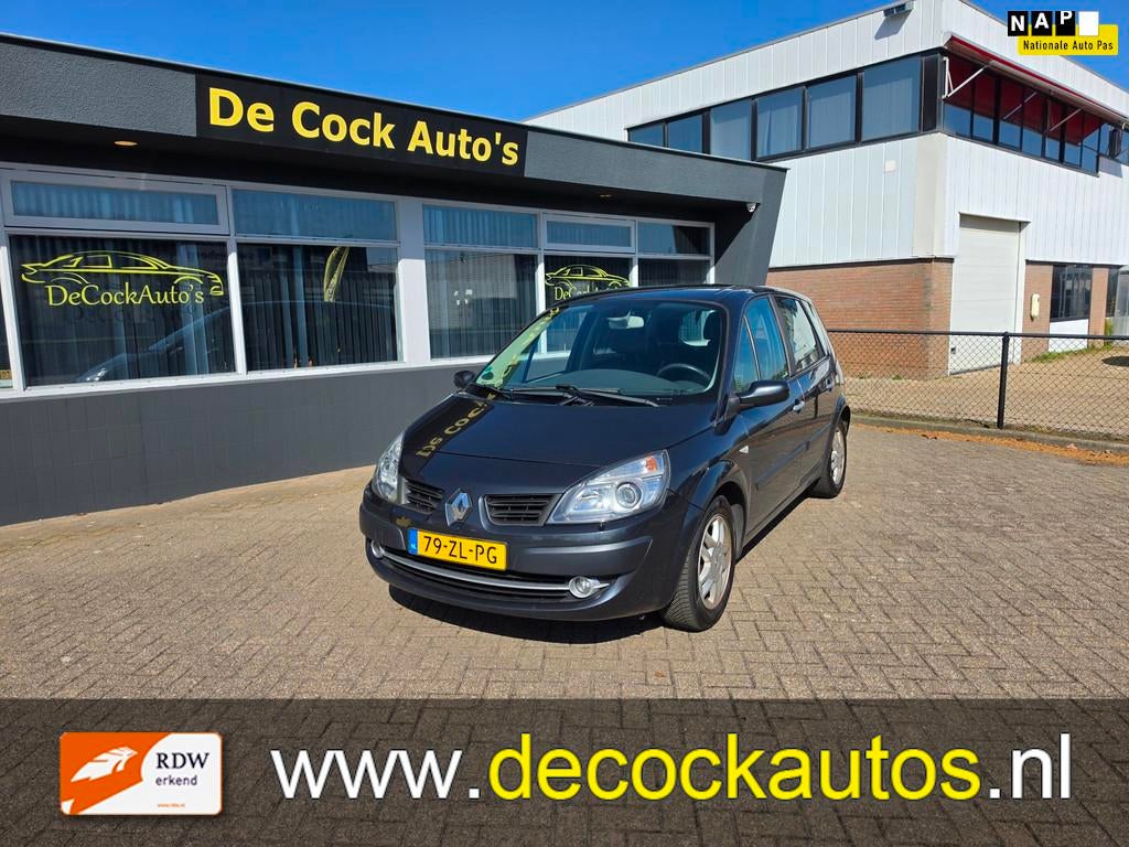 Renault Scénic 2.0-16V Tech Line/AUTOMAAT, Auto's, Renault, 1998 cc, 135 pk, 4 cilinders, Leder en Stof