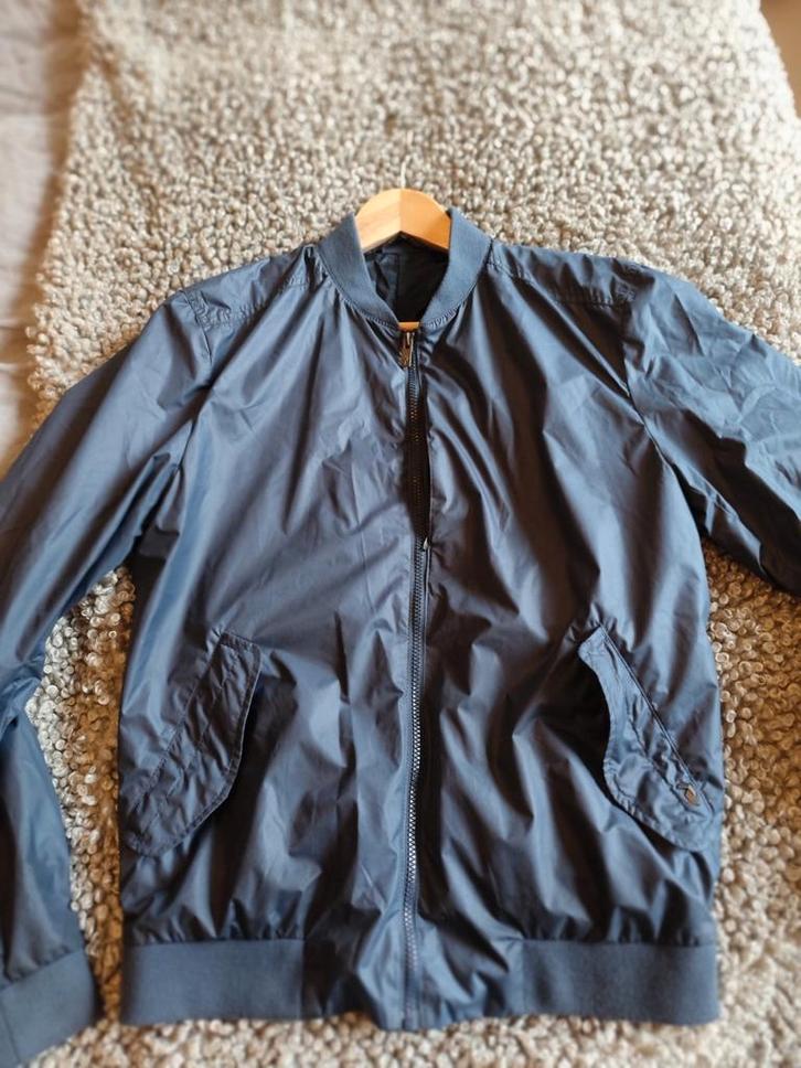 Peak performance jacket, Kleding | Heren, Jassen | Zomer, Zo goed als nieuw, Maat 48/50 (M), Blauw, Verzenden