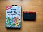 Wonder boy III the dragon's trap sega master system, 1 speler, Racen en Vliegen, Ophalen of Verzenden, Zo goed als nieuw